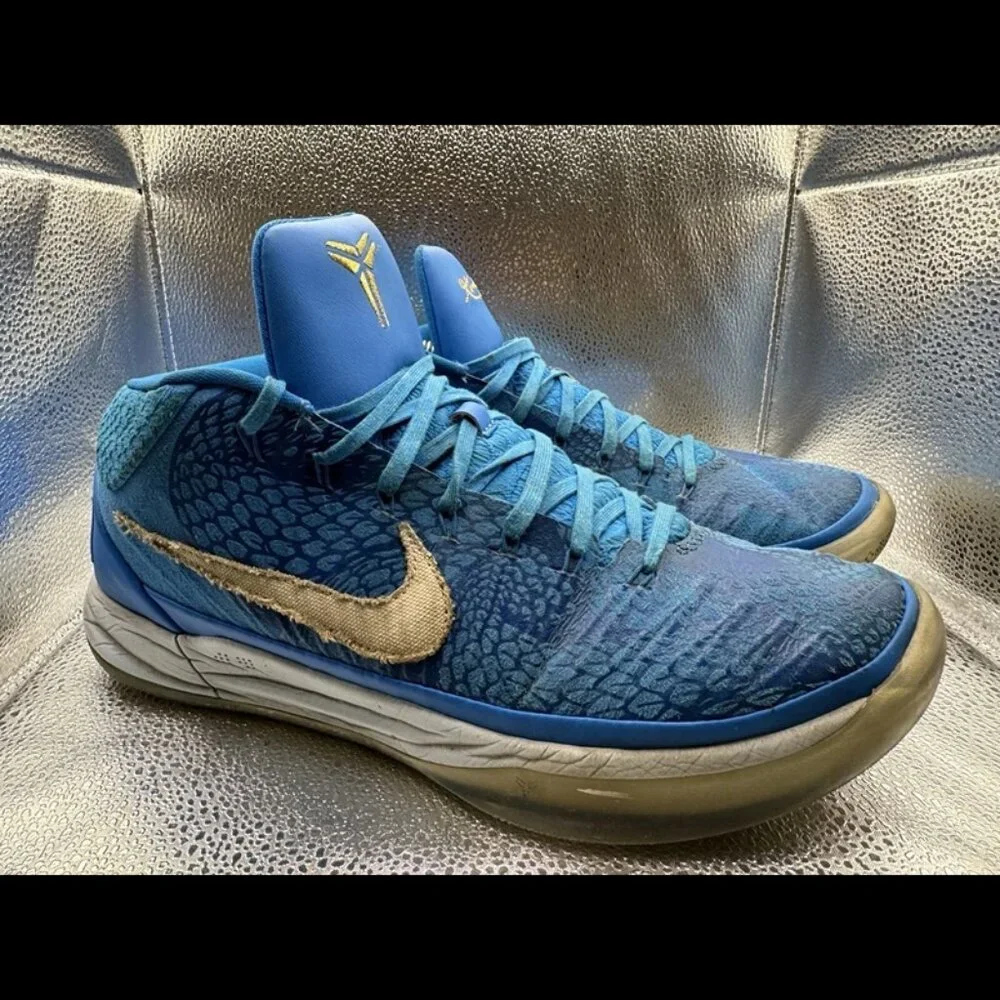 RARE 🚀 Size 11.5 - Nike Kobe AD Mid‎ Demar Derozan PE Blue AQ2721-900